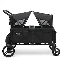 Carrinho Duplo Delta Children Jeep Evolve Preto Empurrar ou Puxar 9 Meses a 22,7 kg