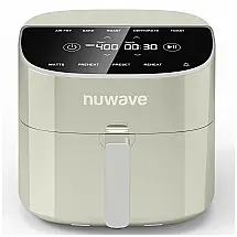 Fritadeira Elétrica de Ar Digital Nuwave Brio Plus 8 Litros, Livre de Substâncias Nocivas, Design Moderno, Tela de Toque