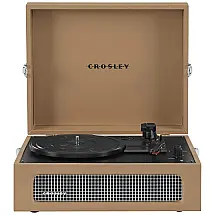 Vitrola Toca Discos 3 Velocidades, com USB, 45 RPM, , 110v, CROSLEY CR8017B TA, Marrom Claro