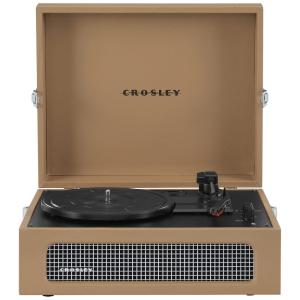 Vitrola Toca Discos 3 Velocidades, com USB, 45 RPM, , 110v, CROSLEY CR8017B TA, Marrom Claro