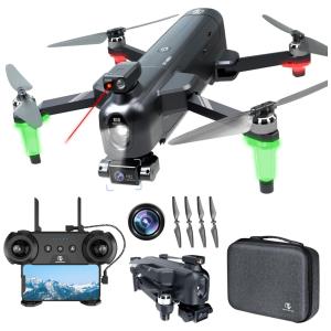 Drone com 3 Eixos, Câmera 4K e Evasão de Obstáculos, 75 min de Voo e Transmissão de Alcance de 3352 Metros, TRIPLEFINA TF15EX