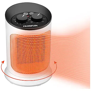 NUMIFUN Aquecedor Elétrico com Termostato