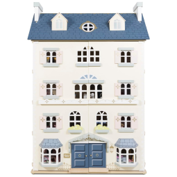 Casa de Bonecas Palace House Grande em Madeira, Um Presente Encantador, Conjunto de Brincar com 5 Andares - Le Toy Van