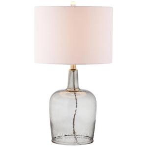 Abajur Luminária de Mesa em Vidro, Estilo Moderno e Contemporâneo com 67 cm de Altura para Quarto, Sala de Estar e Escritório, 110V 100W