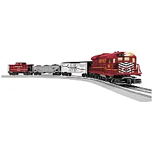 Conjunto de Trem Trenzinho Elétrico, LIONEL 1923090, Vermelho