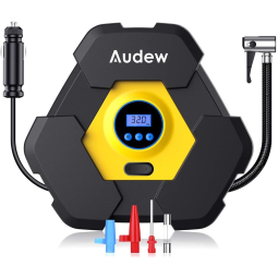 Compressor Bomba de Ar Portátil 12V 150 PSI Carros Caminhões Bicicletas