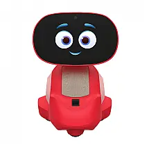 Robô Educacional Miko 3 Vermelho com IA Interativa, Tela Touch, Jogos e Atividades STEAM, Wi‑Fi, Bateria Recarregável