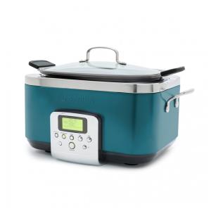 Panela Elétrica GreenPan Elite 8 em 1 Programável de 5,68 litros, Com Revestimento Cerâmico Antiaderente Livre de PFAS, Cozimento Lento