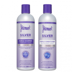 Shampoo e Condicionador 355 ml para Todos os Tipos de Cabelo Platinados, Grisalhos e Loiros, JHIRMACK Jparent, Violeta