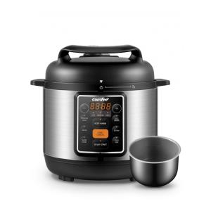 Panela de Pressão Elétrica COMFEE 7 em 1, Fogão Lento, Vaporizador, Refogador, Sous Vide, Aquecedor, Multicooker com Panela Antiaderente de