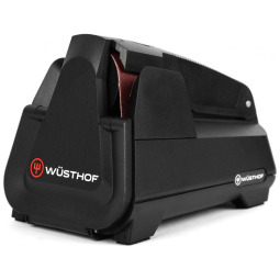 Wu Afiador Elétrico para Facas com Controles Pré Programados e 3 Estágios, 110v, WSTHOF, Preto