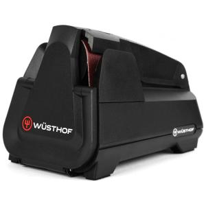 Wu Afiador Elétrico para Facas com Controles Pré Programados e 3 Estágios, 110v, WSTHOF, Preto