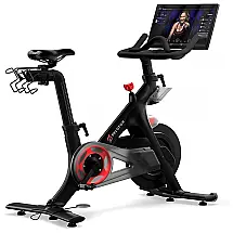 Bicicleta Ergométrica Profissional com Tela de HD Digital Suporta até 136 Quilos, PELOTON BA01 DC01, Preto