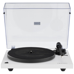 Vitrola Toca-Discos, Bluetooth com Transmissão por Correia e Braço Ajustável,C6B-WH Crosley