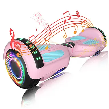 Hoverboard SIMATE com Bluetooth, Luzes