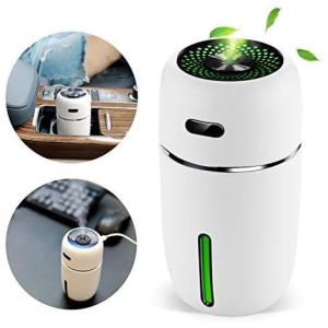 Mini Umidificador Portátil 200 mL com 7 Luzes Coloridas, Operação Silenciosa, 110V, MZTDYTL