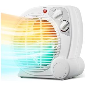 Aquecedor Elétrico Portátil com 3 Modos, 110V, Aikoper, Azul Escuro