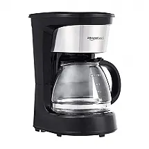 Cafeteira 5 xícaras com Filtro Reutilizável, 110V, , Preta