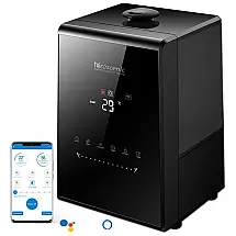 Umidificador Ultrassônico de 5.8L com 7 Velocidades Ajustáveis e Wi Fi Alexa, 110v, PROSCENIC 808C, Preto