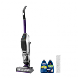 Aspirador de Pó Multifuncional sem Fio com Conectividade Wi Fi e Painel LED, 110V, BISSELL 3279, Roxo