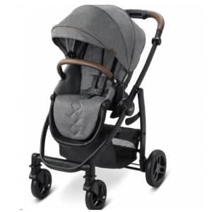 Carrinho de Bebê 3 em 1 Graco Premier com Suporte Ajustável, Cinza Escuro