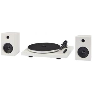 Vitrola Toca Discos Moderno Sistema de com Velocidade Variável e Alto Falantes Externos, 110v, CROSLEY T150C WH, Preto