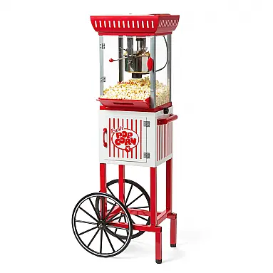 Retrô Pipoqueira Elétrica Portátil 1.9kg