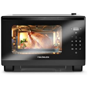 Forno Elétrico de Bancada 26L Multifuncional com Painel de Controle Digital, 1400W, 110v, F.BLUMLEIN JU 2500, Preto