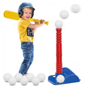 Kit de Beisebol com 9 Bolas e 1 Taco para Crianças de 3 a 10 Anos, ToyVelt