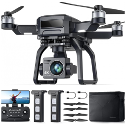 Drone Bwine F7 Pro com Câmera 4K UHD para Adultos, Gimbal de 3 Eixos, Controle a 3048m de Altitude, Tempo de Voo de 50 Min com 2 Baterias,