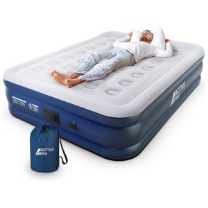 Cama Colchão Inflável Queen com Bomba Embutida, ACTIVE ERA, Cinza