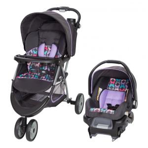 Sistema de Viagem Baby Trend EZ Ride 35 com Carrinho e Cadeirinha, Sophia