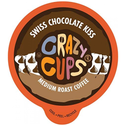 Keuring Kcup Café Swiss Kiss 22u1u2espresso Kosher, CRAZY CUPS, Marrom