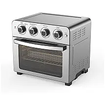 Fritadeira Elétrica Air Fryer sem Óleo 22 L Forno Multifuncional 1700W, 110v, LUCKWIND, Prateado