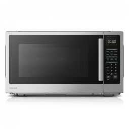 Micro-ondas Bancada TOSHIBA c/ Sensor Cozimento, 6 Menus Automáticos, Inversor, Trava Segurança Infantil