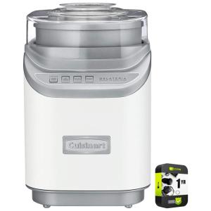 ICE 60WP1 Máquina de Sorvete Automática 2L de Capacidade, Branca, 110v, CUISINART E9CUIICE60W, Branco