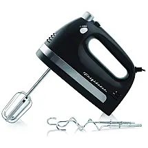 Batedeira de Mão com 5 Velocidades e Acessórios, 250W, 110v, FRIGIDAIRE EHMX100 BLACK, Preto