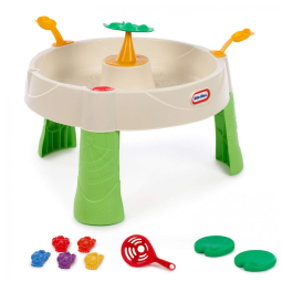Mesa com água Divertida Lagoa do Sapos para Crianças de 2 a 5 Anos, LITTLE TIKES 643972M, Verde