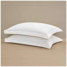 Conjunto de Fronhas de Cetim Xadrez, Tamanho Padrão, 2Un, Fronhas de Luxo Totalmente Macias, Sedosas e com Um Padrão Sutil, H by Frette