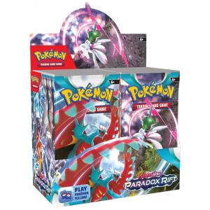 Box Pokémon TCG Scarlet & Violet Paradox Rift com 36 Boosters para Jogo de Mesa