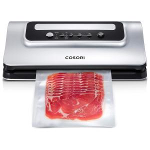 COSORI Seladora a Vácuo, Automático, Secos, Úmidos, LED, Prata, Preto 110V