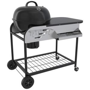 Churrasqueira a Carvão portátil, Serve até 10 Pessoas, YITAHOME, Preto