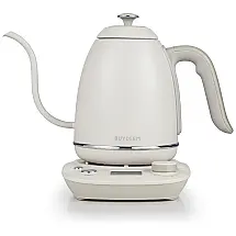 Chaleira Elétrica BUYDEEM K821 800mL em Aço Inoxidável com Controle de Temperatura, 110V, Branca