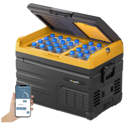 Mini Geladeira, Cooler Automotiva Elétrico Portátil 35L, 110v, BOUGERV E35, Preto