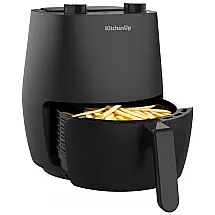 Fritadeira Elétrica AirFryer 3.7L com Botões de Fácil Uso, 110V 1200W, KitchenUp AFM09B, Preta