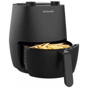 Fritadeira Elétrica AirFryer 3.7L com Botões de Fácil Uso, 110V 1200W, KitchenUp AFM09B, Preta