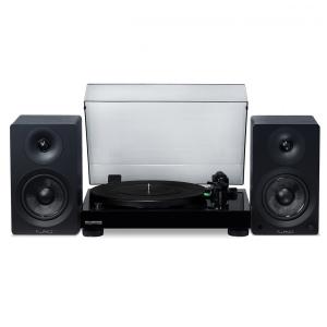 Vitrola Toca Discos Retrô RT81 com Pré Amplificador e Alto Falantes, 90W, 110v, FLUANCE RT81TAI41, Preto