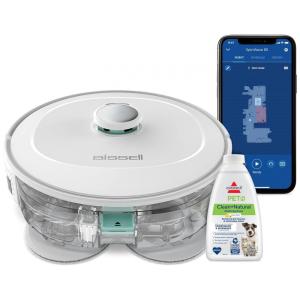 Aspirador de Pó Robô com Conexão via APP WIFI, 110V, Bissell SpinWave R5 3393, Branco