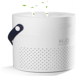 SmartDevil Umidificador 1L, c, Função de Luz Noturna, Colorida, Branco