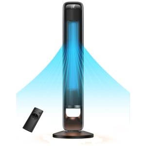 Generic Ventilador de Torre com 12 Velocidades e 4 Modos, Controle Remoto, 110V